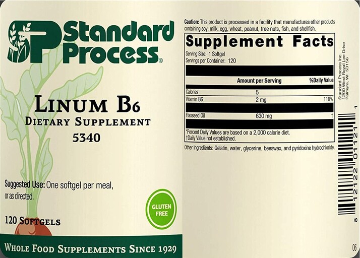 Flax Oil with B6