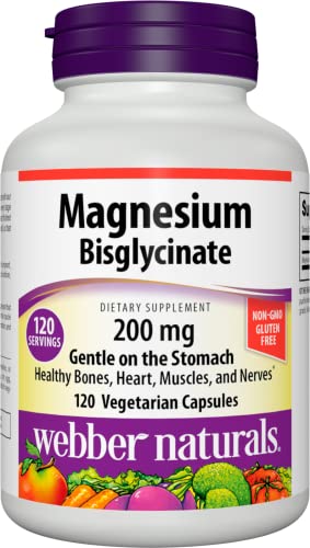 Webber Naturals Magnesium Bisglycinate 200mg