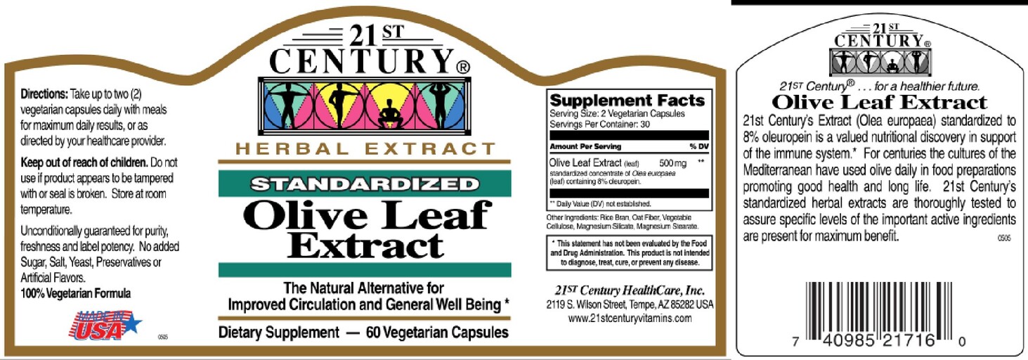 21st Century Standardized Olive Leaf Extract