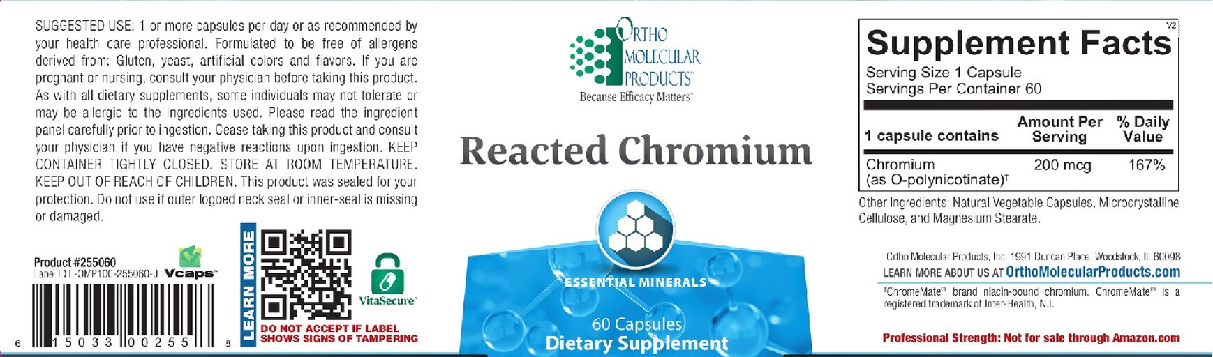 Reacted Chromium