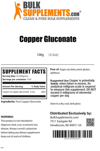 Copper Gluconate