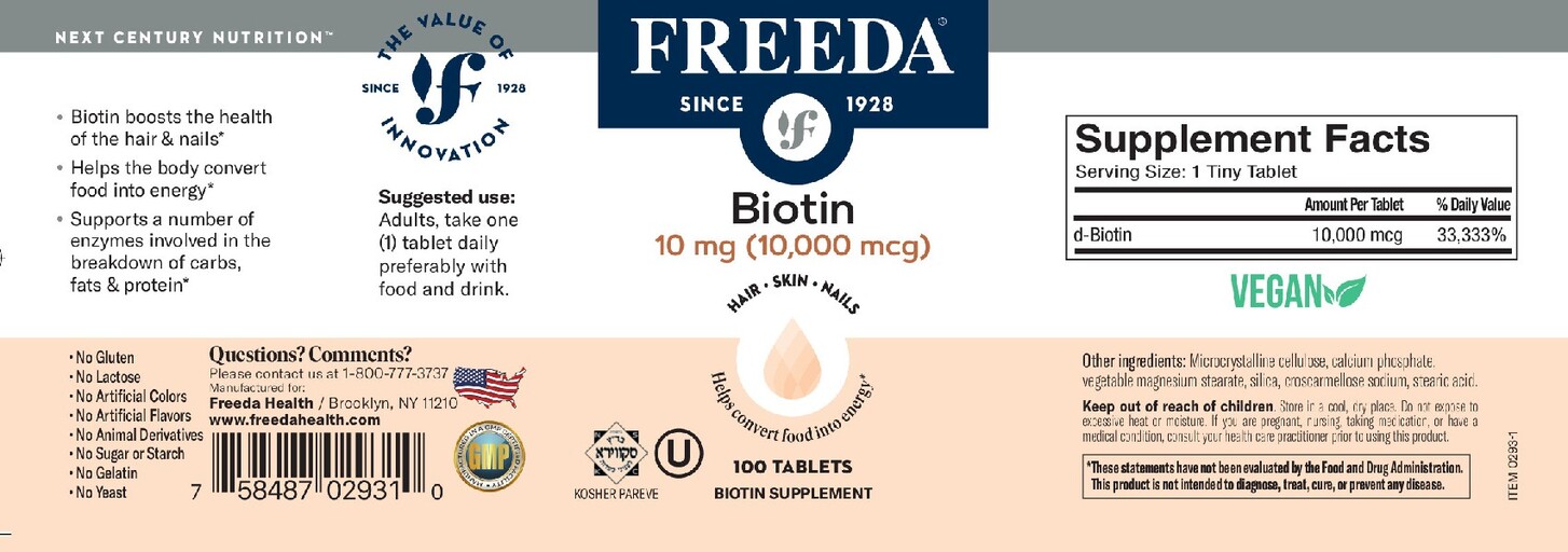 Biotin 10 mg (10,000 mcg)