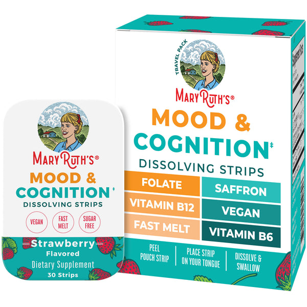 Mood & Cognition Dissolving Strips (Strawberry