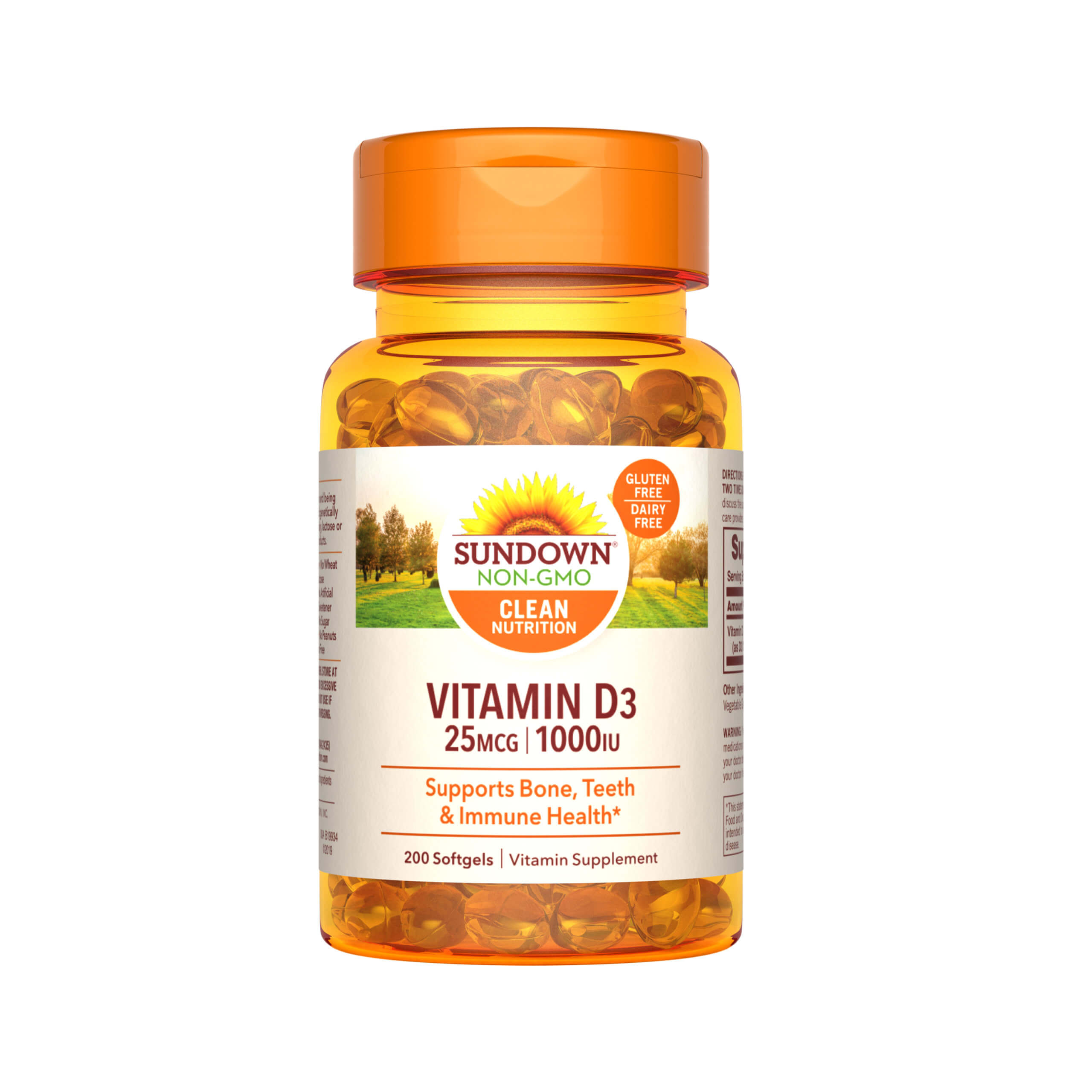 Vitamin D3 25 mcg 1000 IU