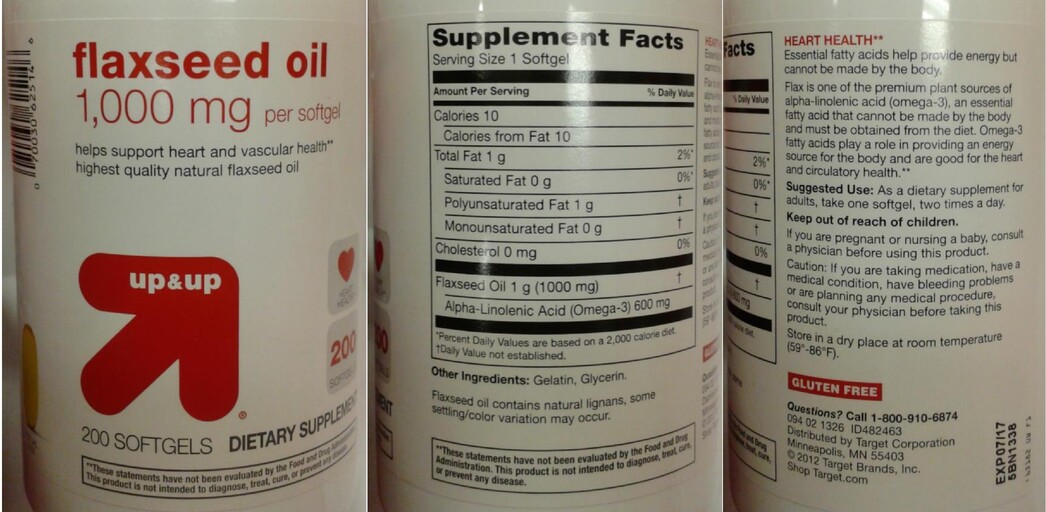 Flaxseed Oil 1,000 mg