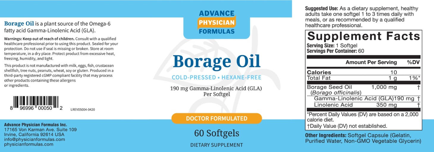 Borage Oil