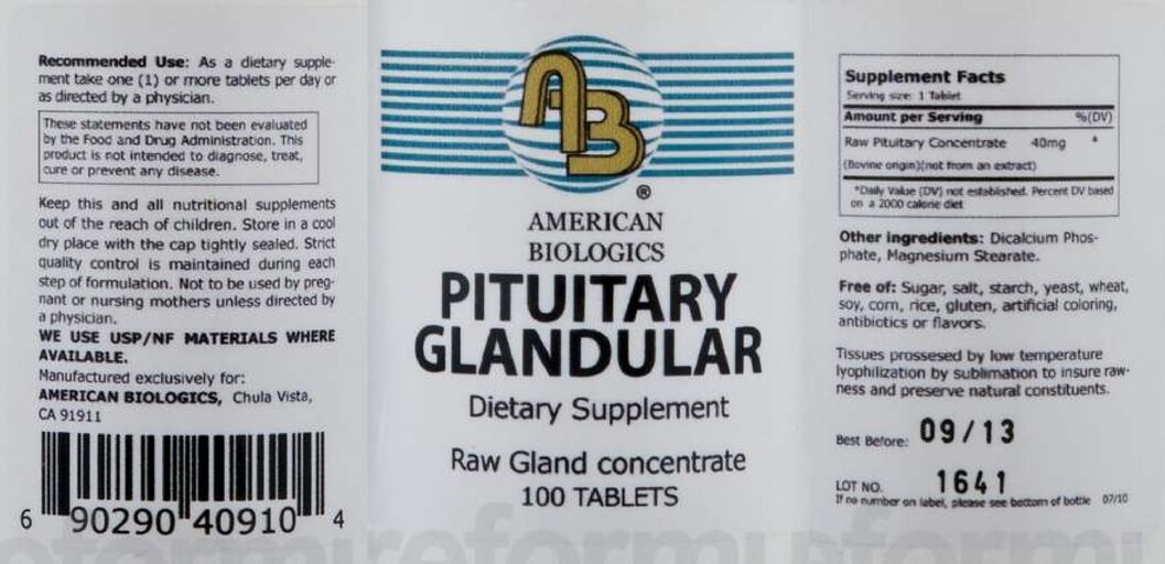 Putuitary Glandular