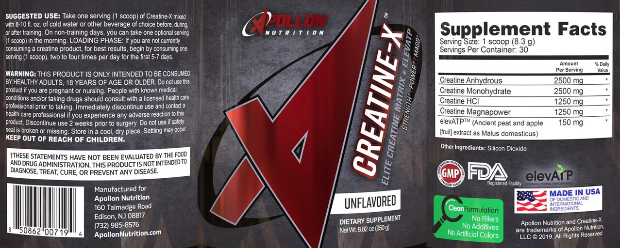 Creatine-X Unflavored