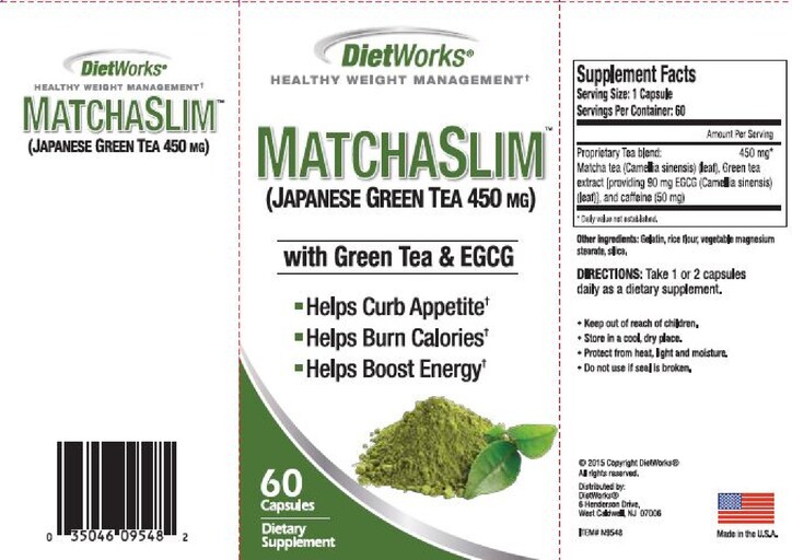 MatchaSlim (Japanese Green Tea 450 mg)