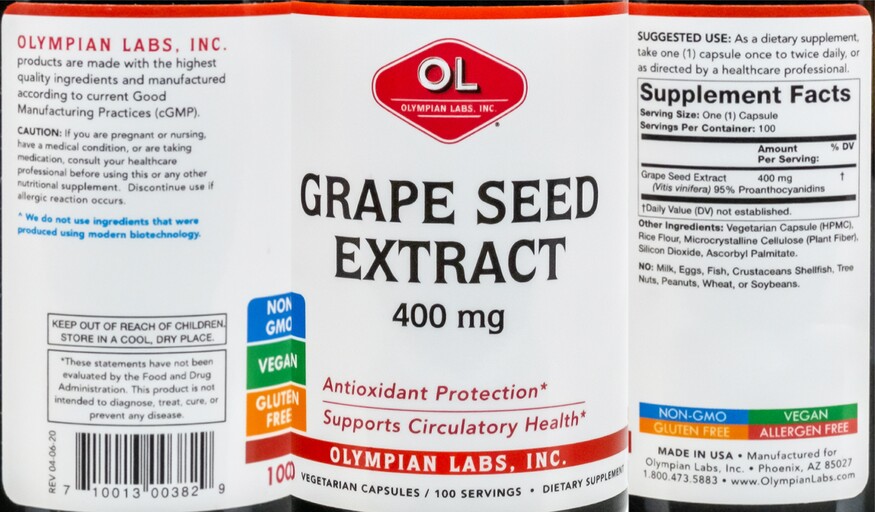 Grape Seed Extract 400 mg