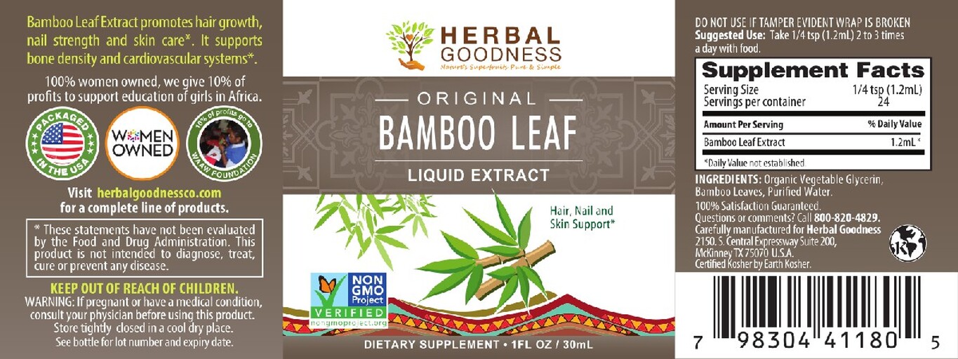 Original Bamboo Leaf Liquid Extract