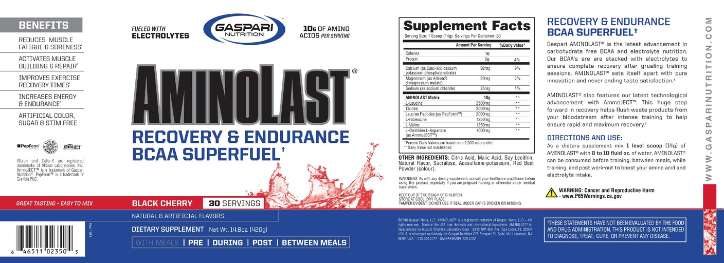 AminoLast Black Cherry
