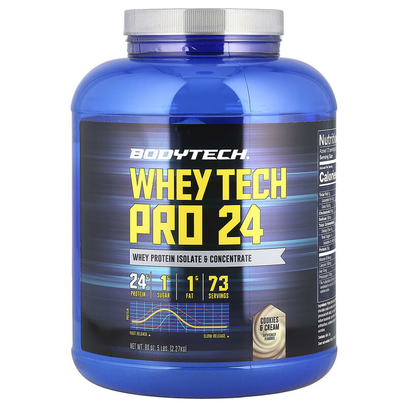 Whey Tech Pro 24 Powder (Cookies & Cream