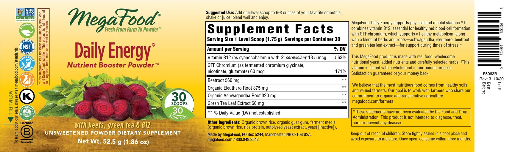 MegaFood Daily Energy