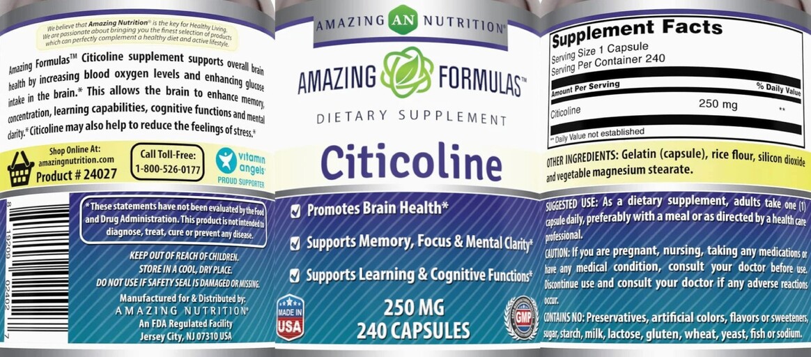 Citicoline 250 mg