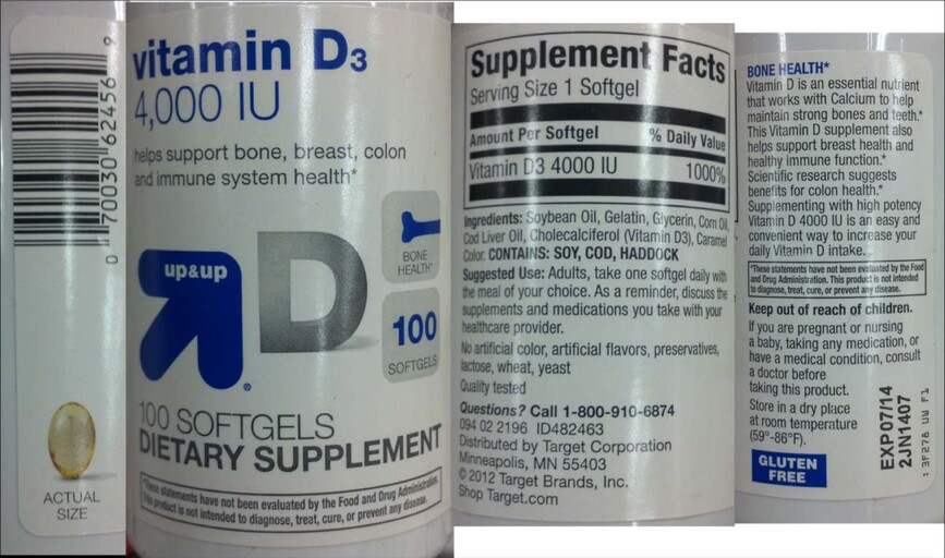 Vitamin D3 4,000 IU