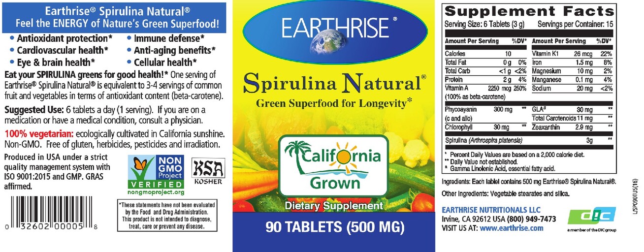 Spirulina Natural Tablets