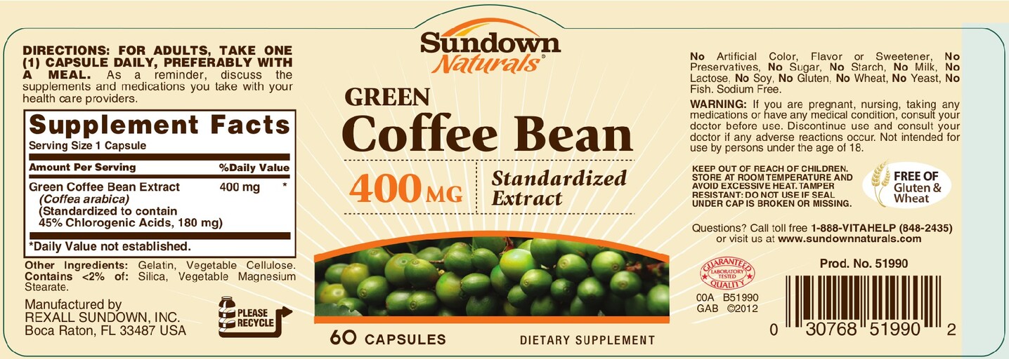Green Coffee Bean 400 mg Extract