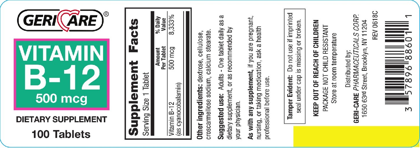 Vitamin B-12 500 mcg