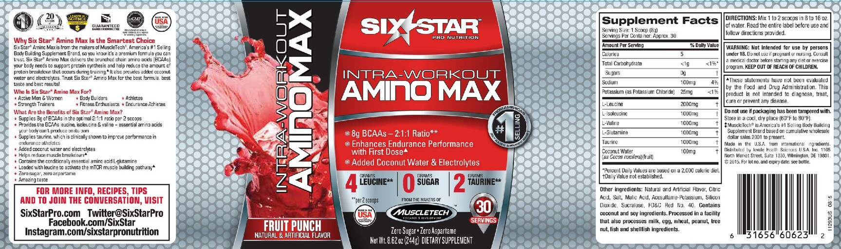 Amino Max Fruit Punch