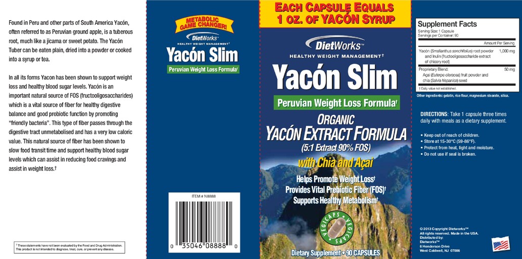 Yacon Slim With Chia And Acai
