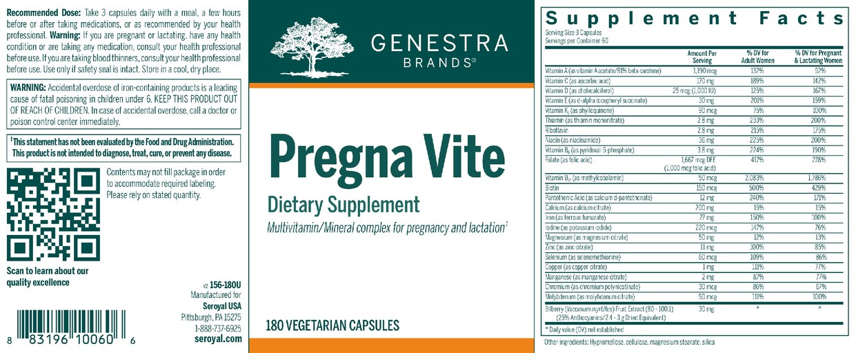 Pregna Vite