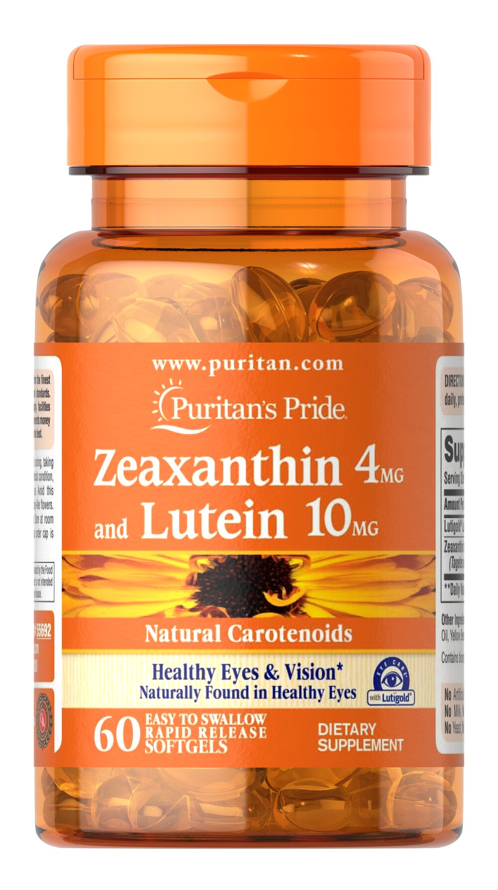 Zeaxanthin 4 mg and Lutein 10 mg