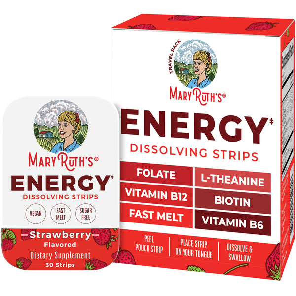 Energy Dissolving Strips (Strawberry