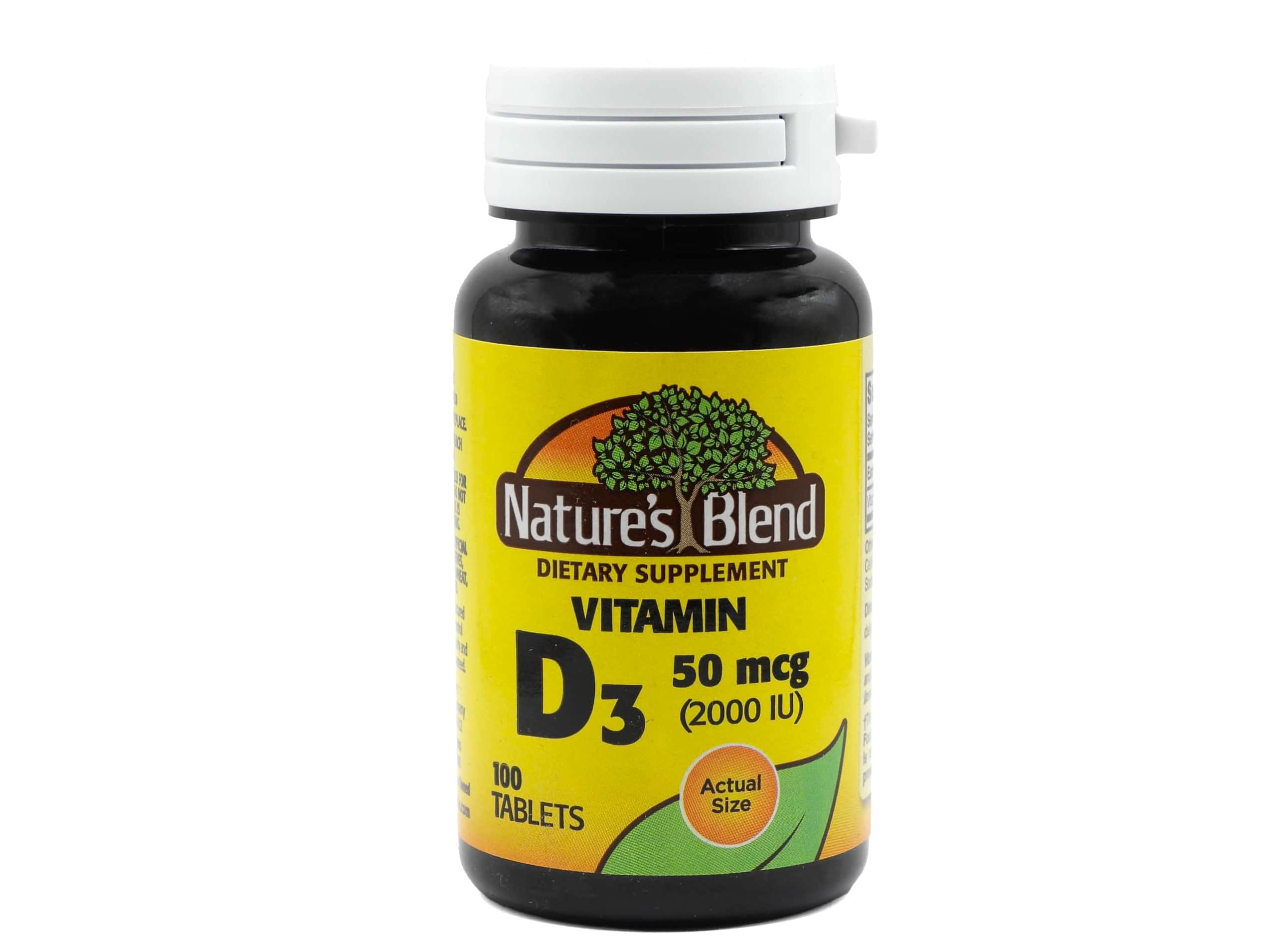 Vitamin D3 50 mcg (2000 IU)