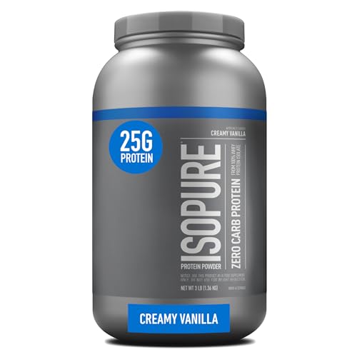 Zero Carb Whey Protein Isolate Powder (Creamy Vanilla