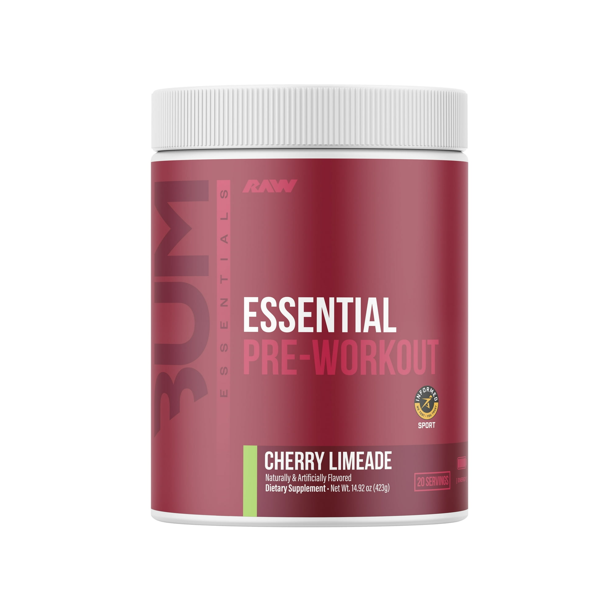 RAW Essential Pre-Workout (Cherry Limeade