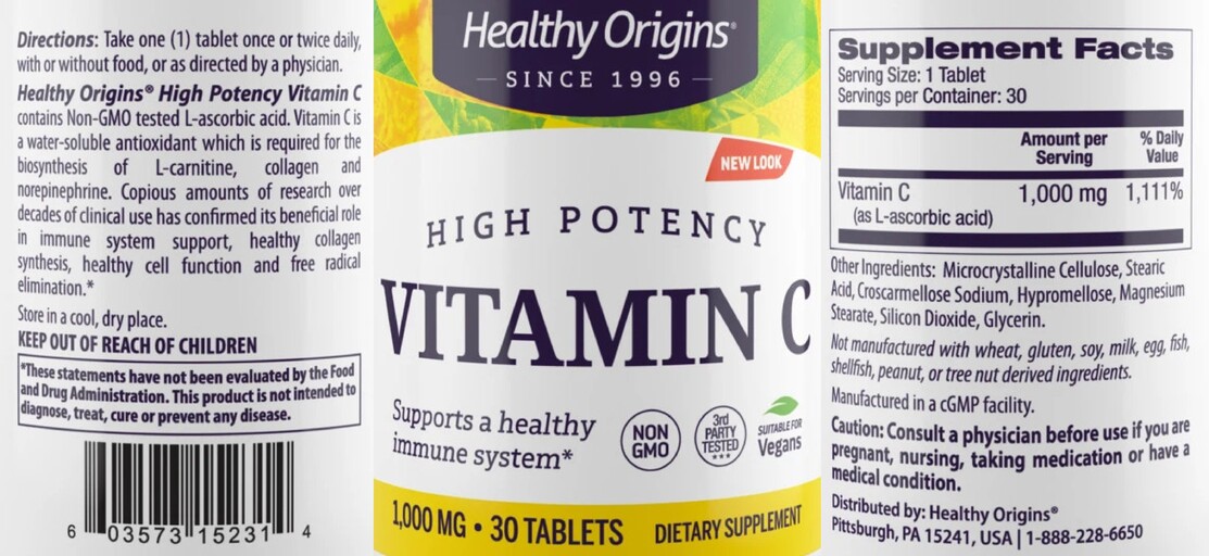 Vitamin C 1,000 mg