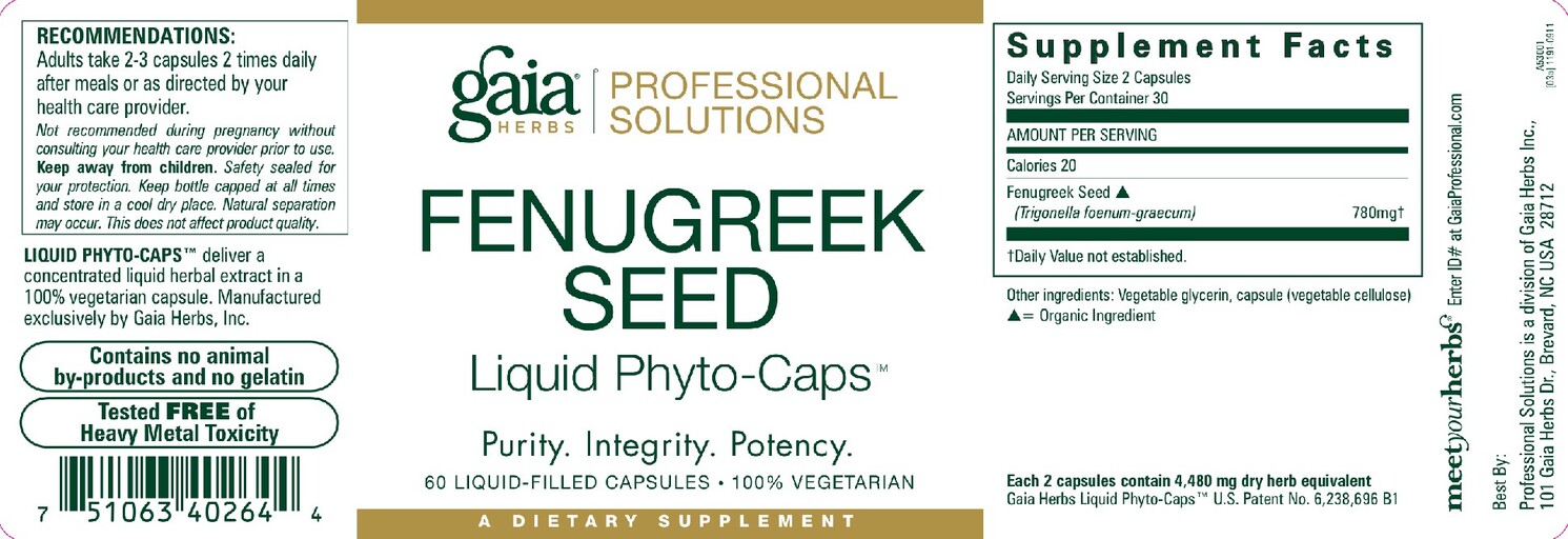 Fenugreek Seed Liquid Phyto-Caps