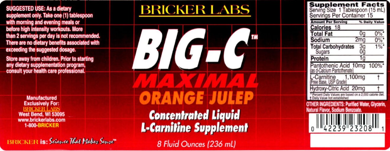 BIG-C Maximal Orange Julep