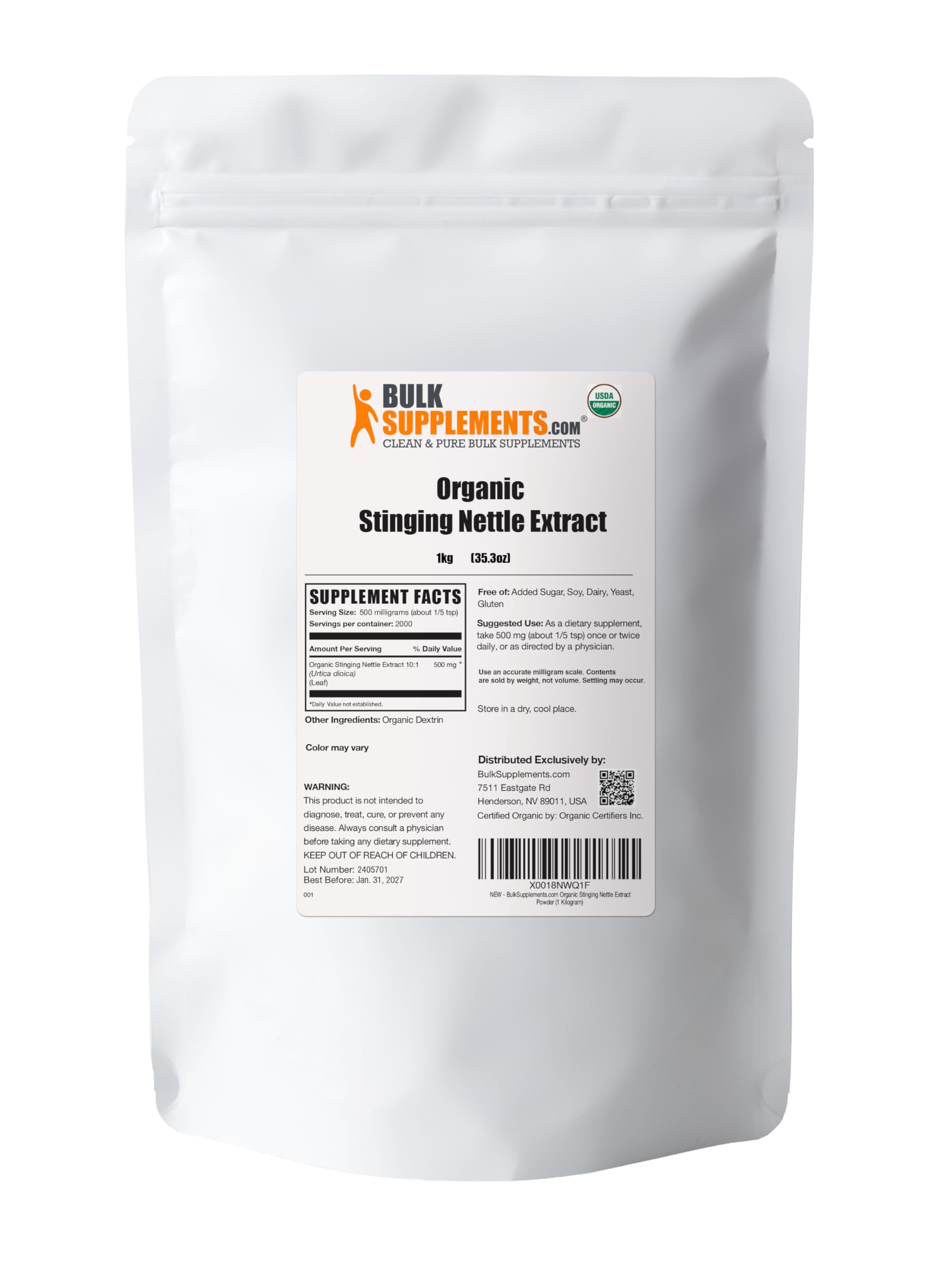 Organic Stinging Nettle Extract