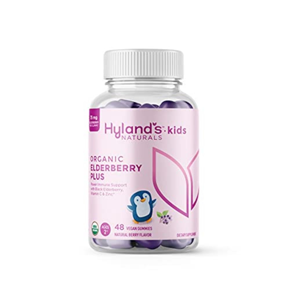 Organic Elderberry Plus 75 mg Natural Berry Flavor