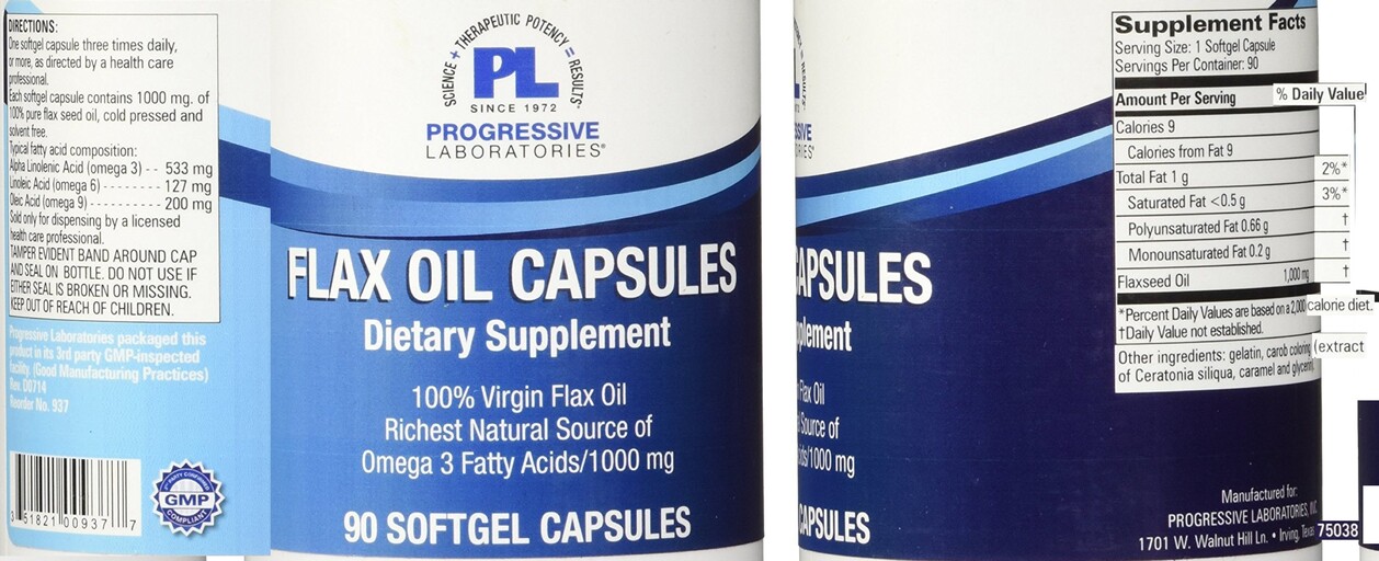 Flax Oil Capsules