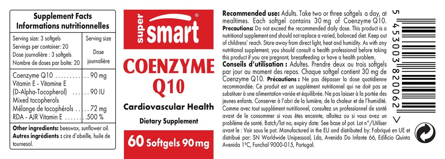 Coenzyme Q10 90 mg