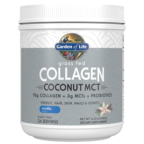 Grass Fed Collagen Coconut MCT (Vanilla