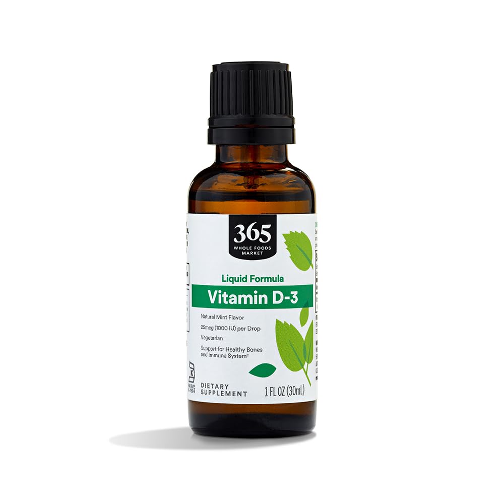Vitamin D3 Liquid Formula 25 mcg (Mint