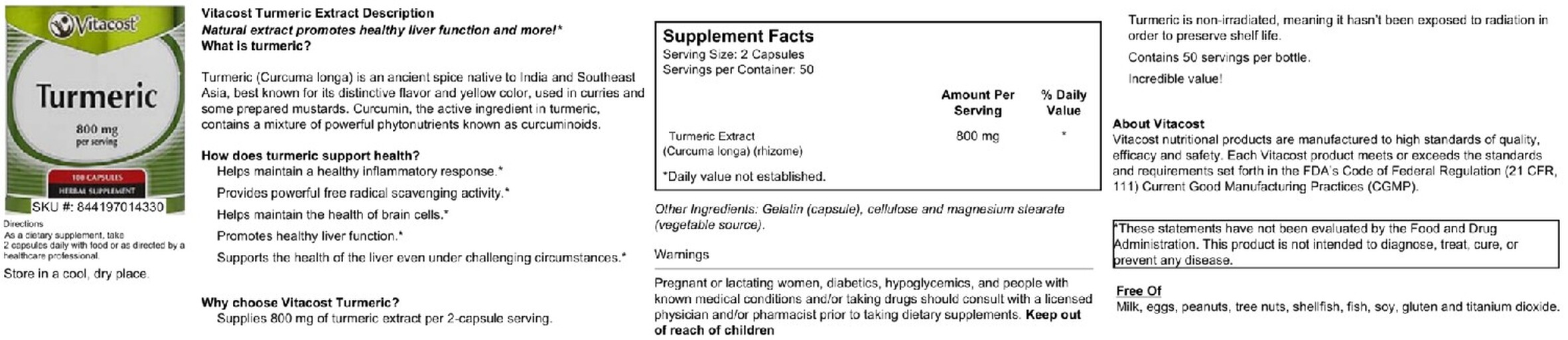 Turmeric 800 mg