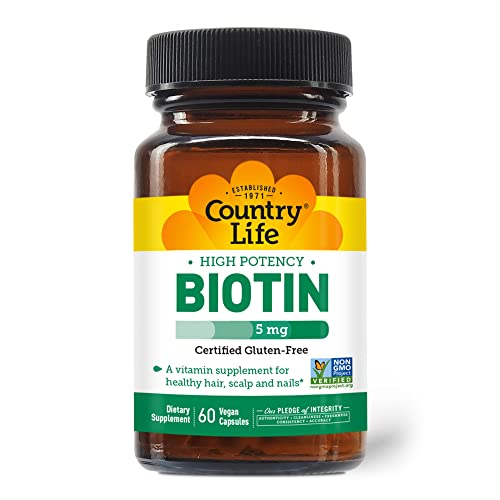 Country Life High Potency Biotin 5 mg