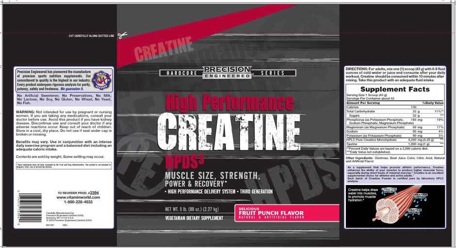 High Performance Creatine HPDS3