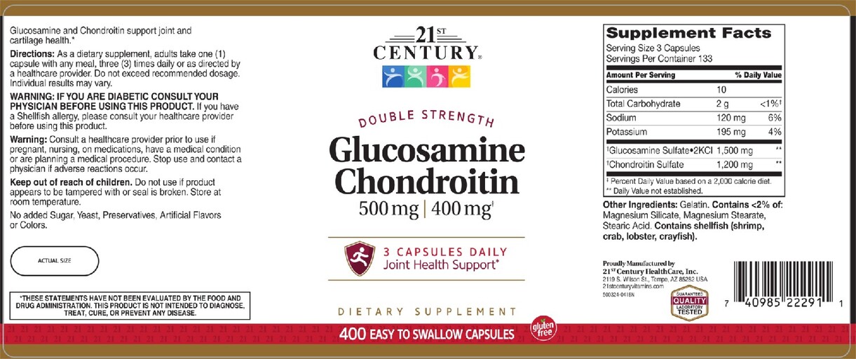 Glucosamine 500 mg Chondroitin 400 mg