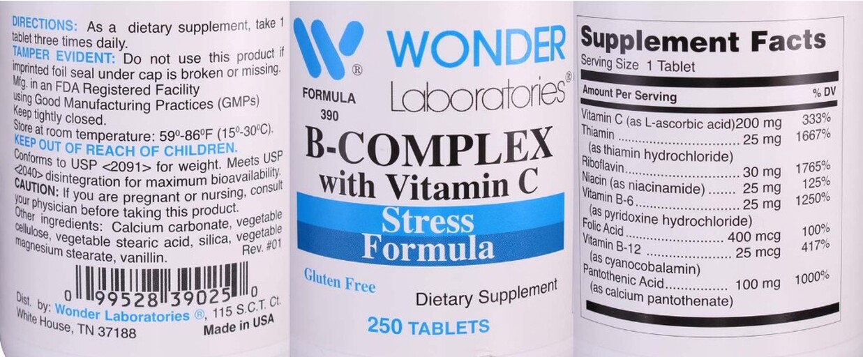B-Complex with Vitamin C