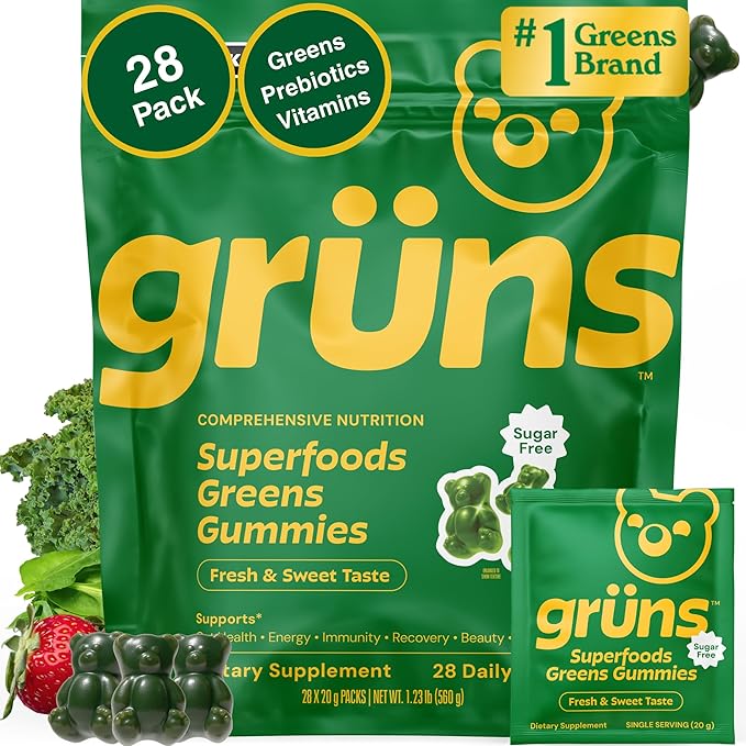 Superfoods Greens Gummies (Sugar-Free