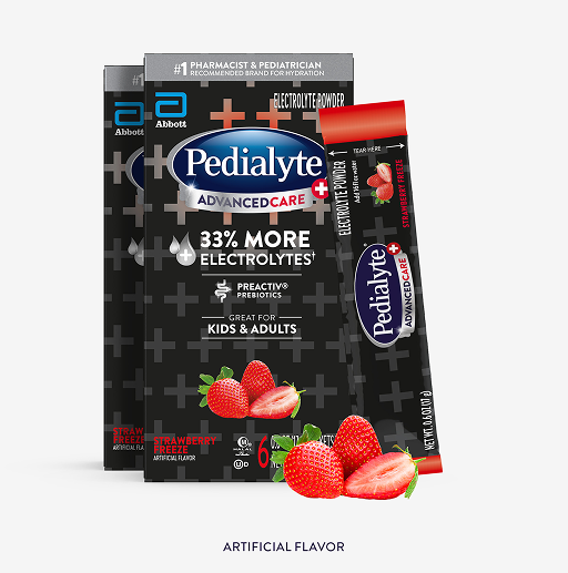 AdvancedCare Plus Electrolyte Powder (Strawberry Freeze