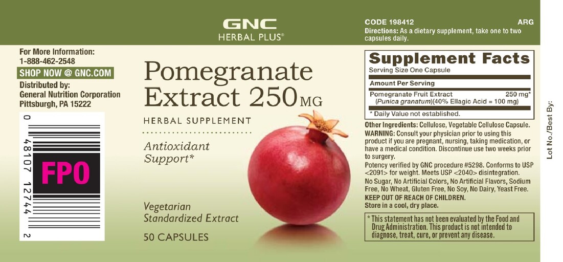 Pomegranate Extract 250 mg