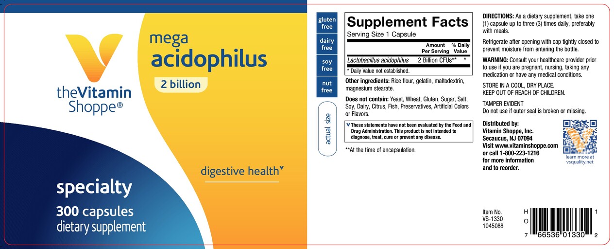 The Vitamin Shoppe Mega Acidophilus