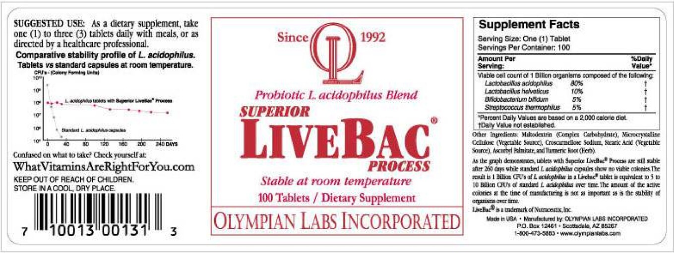 Superior LiveBac Process